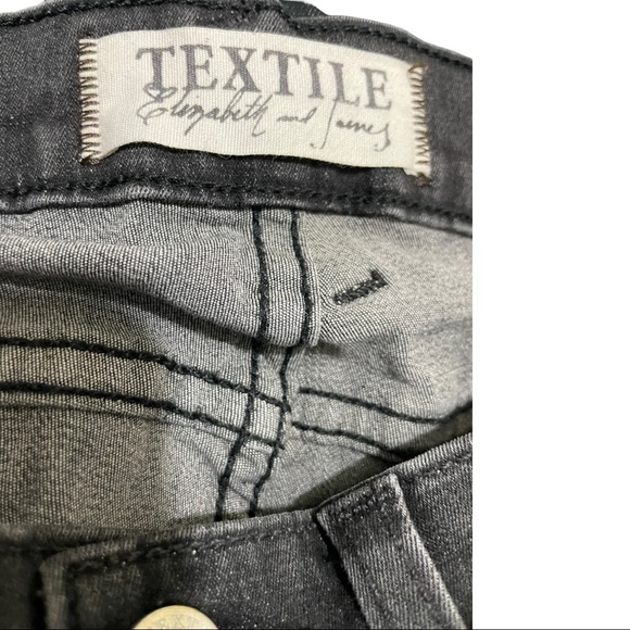 Textile Elizabeth and James Taylor Jeans size 27 bootcut. Black/grey - Picture 11 of 13